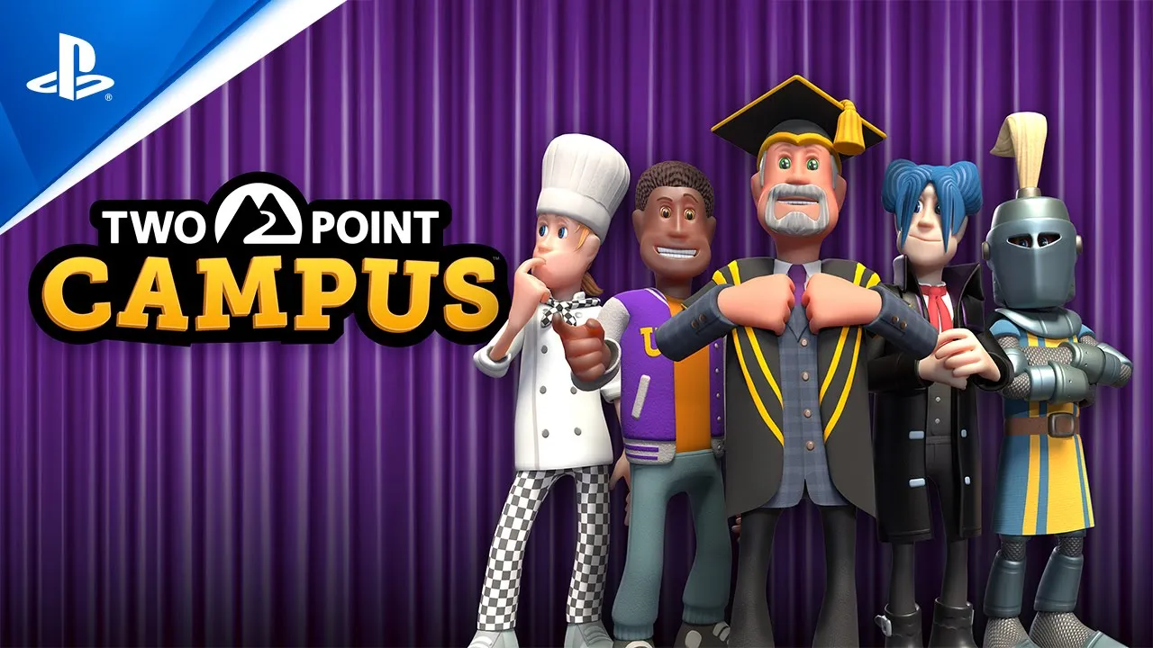 Two Point Campus - Tráiler de lanzamiento | Juegos de PS5 y PS4