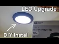 Flush Mount LED Ceiling Light DIY Install Review