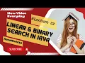 Mastering Search Algorithms in Java Linear Search vs Binary Search Explained ApnaWorld18