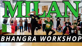 MILAN BHANGRA WORKSHOP | WANG | SUKHA | BHANGRA EMPIRE