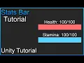 Unity Tutorial Stats Bar