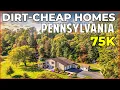 Dirt Cheap Homes in Pennsylvania - One Property Has 16 Acres