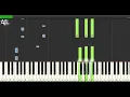 Bruce Springsteen - Streets of Philadelphia | Adelina Piano synthesia tutorial