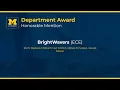 UM-Dearborn CECS Senior Design Day 2025 BrightWavers