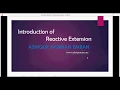 Introduction of Reactive Extension - ReactiveX