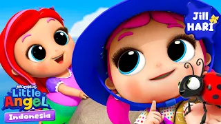 Wah Jill Berubah Menjadi Putri yang Cantik! | Little Angel Bahasa Indonesia | Hari Istimewa Jill🎀