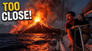 A Volcano Erupts As We Hike Up! Caught On Camera | S2 – EP16