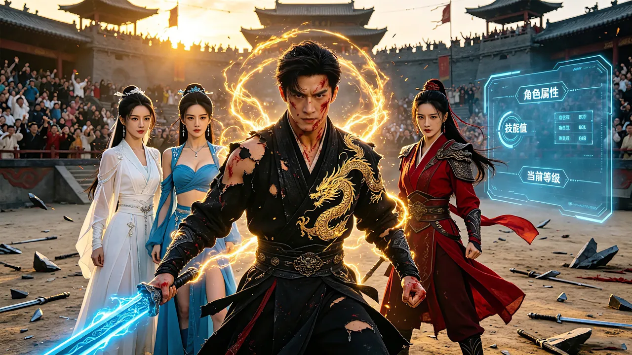 [DUB]His father slain, his god-mode awoken. Now, he shatters the demon plot to save the world#drama poster