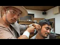 ASMR 100-Year-Old Japanese Barbershop Sleep Inducing Intense Tap Massage Yamaguchi Barber