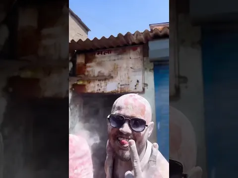 Holi celebration #holi