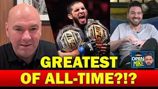 EXCLUSIVE Dana White s UFC 330 Islam Makhachev Already The GOAT TMZ Sports