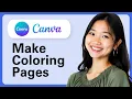 Learn Make Coloring Pages Using Canva Make Coloring Sheets