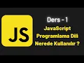 JavaScript Lesson 1 Where is JavaScript Programming Language Used