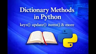 dictionary methods in python dictionary functions update keys pop method