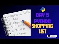 Project5 shoppinglist Part2