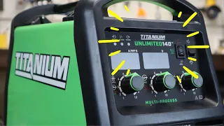 Best Harbor Freight Welder Titanium 140 Multiprocess
