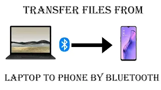 How to Transfer Files from Laptop to Mobile Phone Through Bluetooth Teach Me Friend - TMF