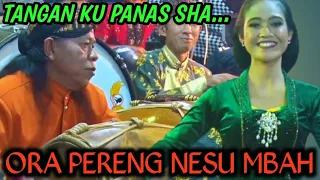 Download Mbah Waluyo Emosi Digarap Wiyogo \u0026 Elisha - Mbah Waluyo Nganti Bingung Lek Ngendang MP3