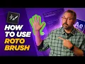 Learn How to Rotoscope in After Effects in Under Four Minutes Adobe x filmriot