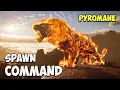 Pyromane ARK Survival Ascended Spawn COMMAND How To Summon PYROMANE Code ASA