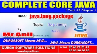 Core Java - java lang package