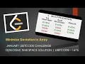 Minimize Deviation in Array LeetCode 1675 Hard Category
