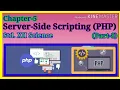Chapter-5 Server-Side Scripting PHP Std 12 Science I T