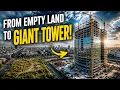 Watch This Giant Tower Rise From Nothing