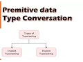 Learn Basic of Primitive type conversions JAVA