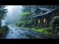 Download Lagu Relax \u0026 Sleep Instantly on Stormy Night - Heavy Rain on Tin Roof \u0026 Mighty Thunder in Forest