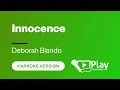 Download Lagu Deborah Blando - Innocence - Karaoke 🎤 PlayKaraoke Instrumental