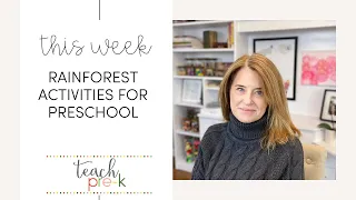 Preschool Classroom Set-Up for Rainforest Theme