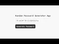 Password Generator Get Free Source Code Free Projects1