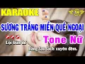 Download Lagu Karaoke Sương Trắng Miền Quê Ngoại Tone Nữ Nhạc Sống | Trọng Hiếu