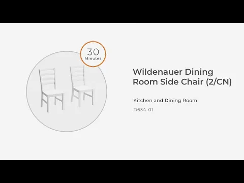 Wildenauer - Dining Room Side Chair (Set of 2) - Brown / Black