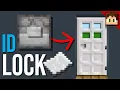 Minecraft Bedrock How To Build a SIMPLE ID LOCK 1 21 Tutorial