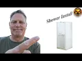 Cargo Trailer Conversion Shower Install