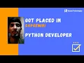 Besant Technologies Porur Review Harsha Got Placed in Capgemini After Completed Python Course