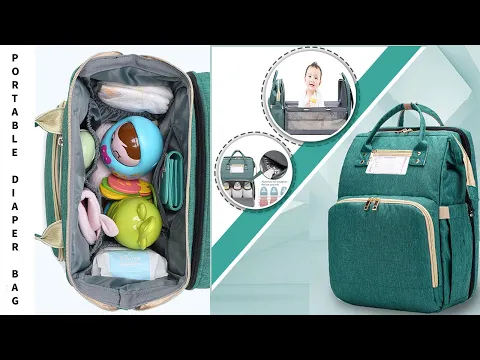 Walkent Portable Diaper Baby Bag