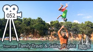 Lightning Storms at Sea,Family Fun in Greece then Sailing Italy, Sicily & up the Messina Strait Ep52