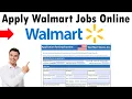 How To Apply For Walmart Jobs Online 2025 Very Easy