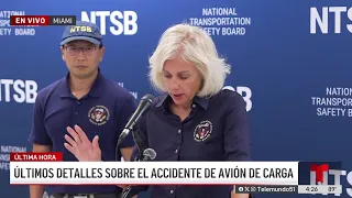 Autoridades ofrecen actualización del accidente de avión en Miami que dejó 5 muertos | 09-07-26