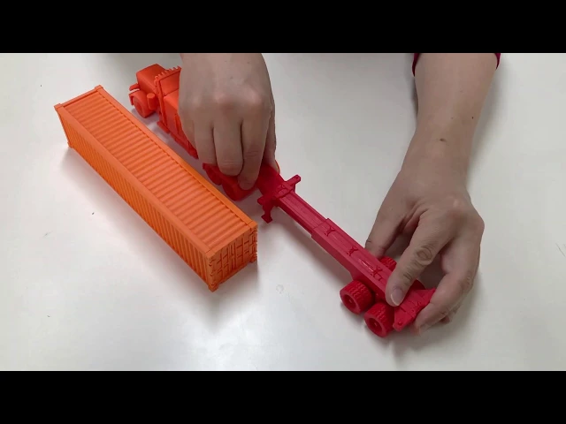 Container scale model video thumbnail
