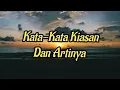 Download Lagu Kata-Kata Kiasan Dan Artinya