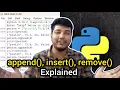 Python Append Method Explained List Methods Tutorial for Beginners