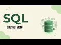 SQL One Shot Learn SQL in One Complete SQL Revision