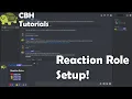 Carl-bot Reaction Role Setup
