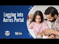 Logging into Aeries Portal