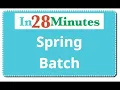 Introduction to Spring Batch in 5 Minutes