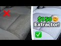 How to Shampoo Car Seats DIY 150 Extractor Hack